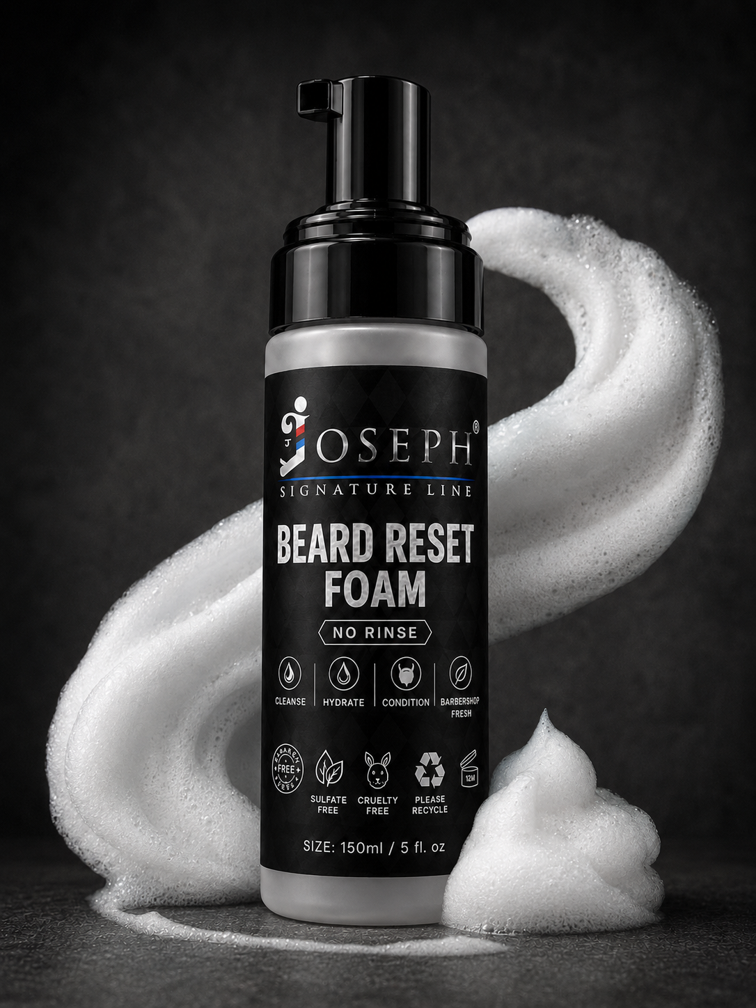 Beard Reset Foam - NO RINSE (Dropping September)