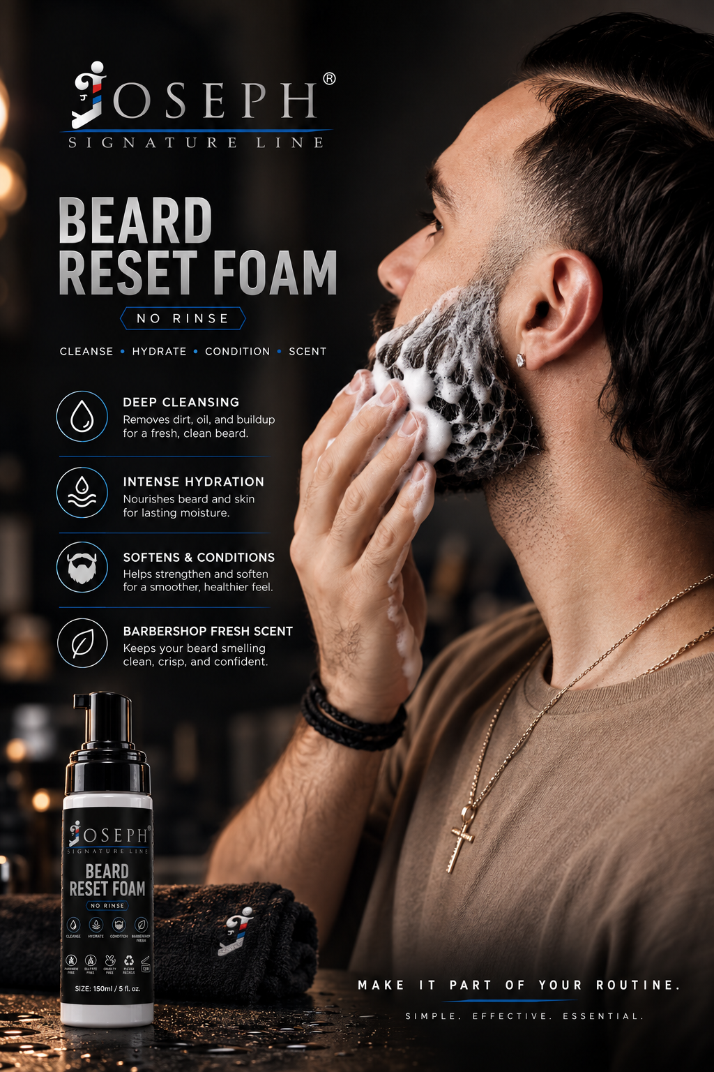 Beard Reset Foam - NO RINSE