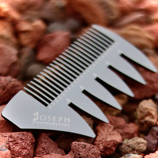 All Metal Beard & Hair Comb